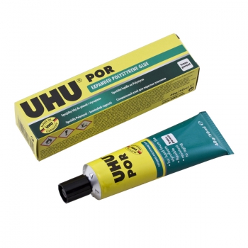 UHU Por Kleber 50ml für Schaumstoffe und Styropor.